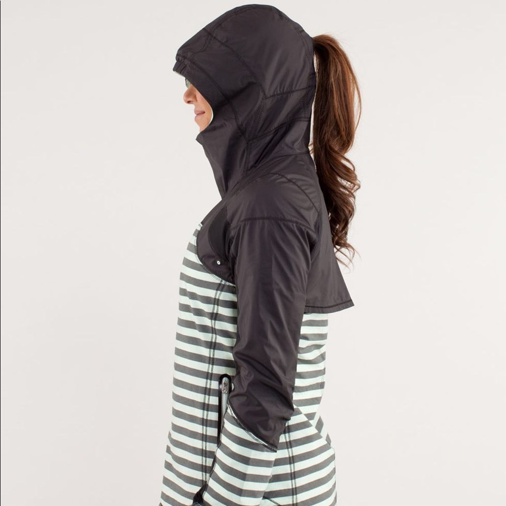 Striped Lululemon Outer Wear Jacket - image 4
